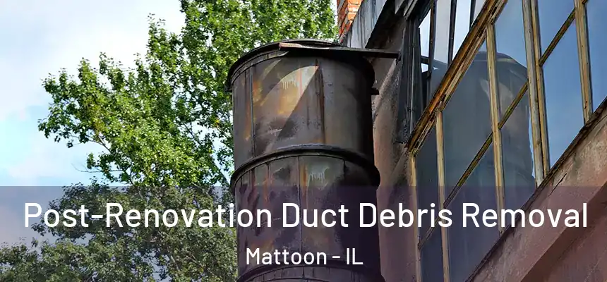  Post-Renovation Duct Debris Removal Mattoon - IL